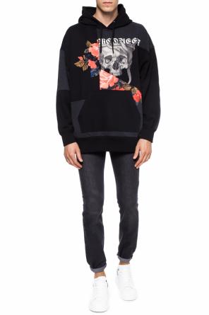 Logo-embroidered sweatshirt, zdjęcie 2 Logo-embroidered sweatshirt od Alexander McQueen